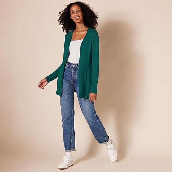 Women's Lightweight Open-Front Cardigan Sweater